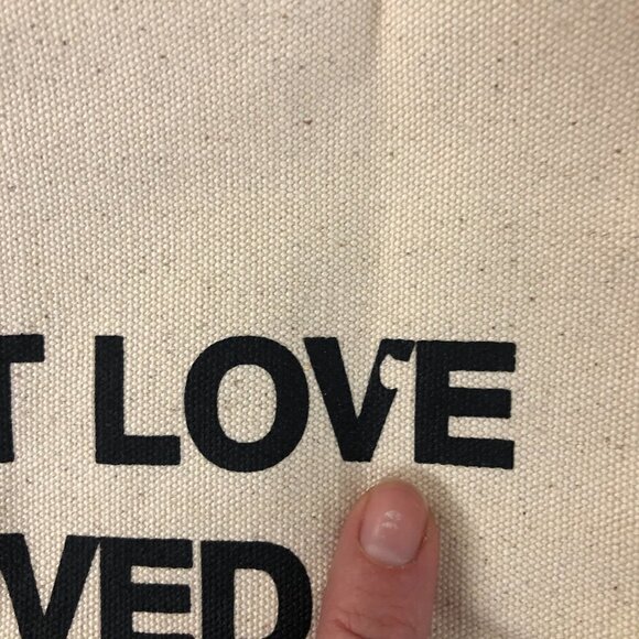 Love Moschino Canvas Shopper Bag Metal Handles with Box. Unisex - Picture 16 of 16